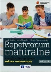 Repetytorium maturalne z języka niemieckiego Podręcznik z płytą CD Zakres rozszerzony. Autor: Betleja Jacek, Irena Nowicka, Wieruszewska Dorota. Dadada.pl Okładka książki Repetytorium maturalne z języka niemieckiego Podręcznik z płytą CD Zakres rozszerzony