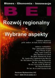 Rozwój regionalny Wybrane aspekty t.1. Wydawca: IVG. Dadada.pl Opakowanie Rozwój regionalny Wybrane aspekty t.1