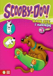 Scooby-Doo. Baw się i naklejaj 3. Autor: Opracowanie zbiorowe. Dadada.pl Okładka książki Scooby-Doo. Baw się i naklejaj 3