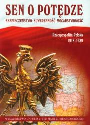 Okładka książki Sen o potędze