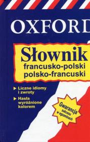 Okładka książki Słownik Fra-Pol-Fra w.2014 Oxford DELTA