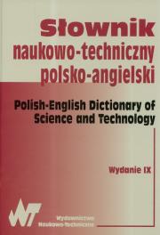 Okładka książki Słownik naukowo-techniczny polsko - angielski  WNT