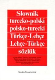 Okładka książki Słownik turecko-polski, polsko-turecki