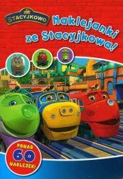 Stacyjkowo - Naklejanki ze Stacyjkowa. Autor: praca zbiorowa. Dadada.pl Okładka książki Stacyjkowo - Naklejanki ze Stacyjkowa