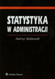 Okładka książki Statystyka w administracji