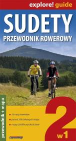 Sudety. Przewodnik rowerowy. Przewodnik + mapa. Autor:   Praca zbiorowa. Dadada.pl Okładka książki Sudety. Przewodnik rowerowy. Przewodnik + mapa