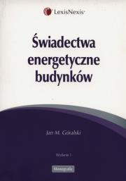 Okładka książki Świadectwa energetyczne budynków
