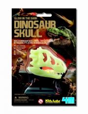 Okładka książki Świecąca czaszka dinozaura 4M