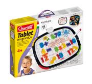 Tablica magnetyczna dwustronna premium cyfry, kształty. Wydawca: Quercetti. Dadada.pl Opakowanie Tablica magnetyczna dwustronna premium cyfry, kształty