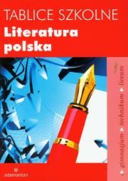 Opakowanie Tablice szkolne Literatura polska