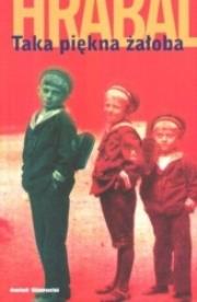 Taka piękna żałoba. Autor: Hrabal Bohumil. Dadada.pl Okładka książki Taka piękna żałoba
