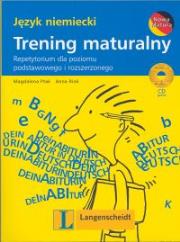 Okładka książki Trening maturalny język niemiecki +CD