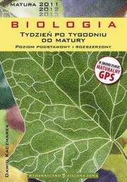 Tydzień po tygodniu do matury biologia ZS. Autor: Kaczmarek Dawid. Dadada.pl Okładka książki Tydzień po tygodniu do matury biologia ZS