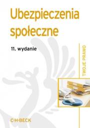 Ubezpieczenia społeczne. Autor: Aneta Flisek. Dadada.pl Okładka książki Ubezpieczenia społeczne