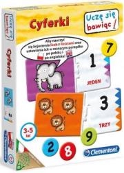 Okładka książki Uczę się bawiąc. Cyferki