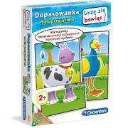 Okładka książki Uczę się bawiąc. Dopasowanka Mali przyjaciele