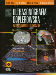 Okładka książki Ultrasonografia doplerowska Zastosowanie kliniczne Tom 1 z płytą DVD