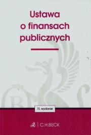 Ustawa o finansach publicznych. Autor: red. Aneta Flisek. Dadada.pl Okładka książki Ustawa o finansach publicznych