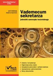 Okładka książki Vademecum sekretarza jednostki samorządu terytorialnego