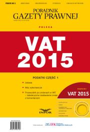 Opakowanie Vat 2015 + CD