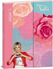 Okładka książki Violetta. Sekretnik 3. Disney.