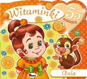 Okładka książki Witaminki Ania + 55 naklejek