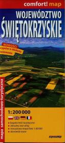 Opakowanie Województwo Świętokrzyskie laminowana mapa