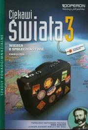 WOS LO 3 Ciekawi świata podr ZR w.2014 OPERON. Autor: Batorski Maciej, Derdziak Artur. Dadada.pl Okładka książki WOS LO 3 Ciekawi świata podr ZR w.2014 OPERON
