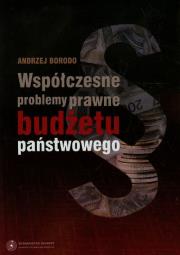 Okładka książki Współczesne problemy prawne budżetu państwowego