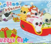 Opakowanie YooHoo&Friends Puzzle 48 Zima