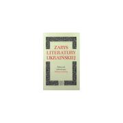 Zarys literatury ukraińskiej. Autor: Łepki Bohdan. Dadada.pl Okładka książki Zarys literatury ukraińskiej