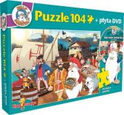 Opakowanie Byli sobie podróżnicy - puzzle+DVD