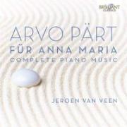 Arvo Part: Fur Anna Maria. Autor: Jeroen van Veen, Sandra van Veen, Douw Fonda. Dadada.pl Okładka książki Arvo Part: Fur Anna Maria