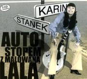 Autostopem z malowaną lalą 3CD. Autor: Karin Stanek. Dadada.pl Okładka książki Autostopem z malowaną lalą 3CD
