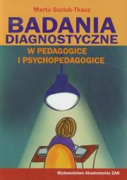 Okładka książki Badania diagnostyczne w pedagogice i psychopedagogice
