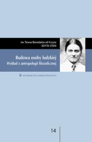 Budowa osoby ludzkiej. Autor: Stein Edyta. Dadada.pl Okładka książki Budowa osoby ludzkiej