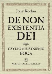 Okładka książki De non existentia Dei czyli o nieistnieniu Boga