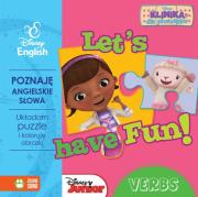 Okładka książki Disney English. Let's have fun. Verbs. Dosia