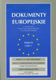 Opakowanie Dokumenty europejskie tom 6 część 1