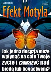 Efekt Motyla. Autor: Kamil Cebulski. Dadada.pl Okładka książki Efekt Motyla