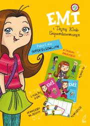 Emi i Tajny Klub Superdziewczyn Pakiet dla superdziewczyn. Autor: Opracowanie zbiorowe. Dadada.pl Okładka książki Emi i Tajny Klub Superdziewczyn Pakiet dla superdziewczyn