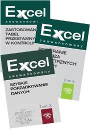 Okładka książki Excel zaawansowany Tom 3 / Tom 6 / Tom 10