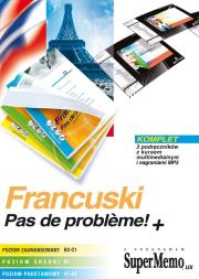 Francuski Pas de probleme! Poziom zaawansowany Poziom średni Poziom podstawowy. Autor: Pleciński Jacek. Dadada.pl Okładka książki Francuski Pas de probleme! Poziom zaawansowany Poziom średni Poziom podstawowy