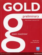 Gold Preliminary Exam Maximiser no key. Autor: Edwards Lynda, Naunton Jon. Dadada.pl Okładka książki Gold Preliminary Exam Maximiser no key