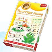 Gra - Tworzymy słowa TREFL. Autor: 01124. Dadada.pl Okładka książki Gra - Tworzymy słowa TREFL