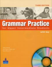 Okładka książki Grammar Practice for Upper Intermediate Students with key + CD