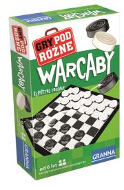 Okładka książki Gry podróżne - Warcaby GRANNA
