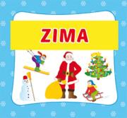 Harmonijka mała. Zima. Autor: Gutkowska Anna. Dadada.pl Okładka książki Harmonijka mała. Zima