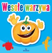 Harmonijka Wesołe warzywa. Autor: Szewczyk Małgorzata. Dadada.pl Okładka książki Harmonijka Wesołe warzywa