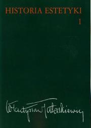 Okładka książki Historia estetyki tom 1